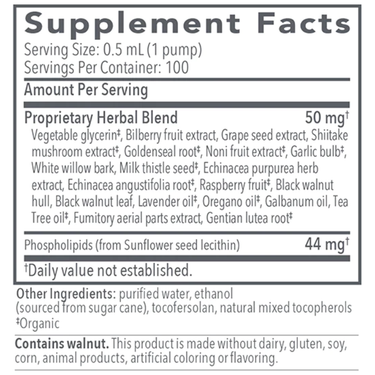 Biocidin LSF ® Liquid - Broad Spectrum, Detoxification & Immune Support - Bio-Botanical Research